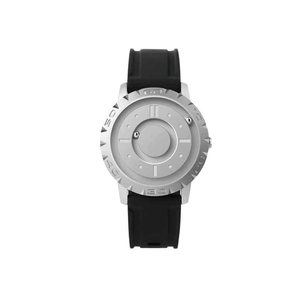 Classic Wooden Men’s Mechanical Watch & Men Luxury Brand Watch & Iron Ball Magnetic Pointer Men’s Watch