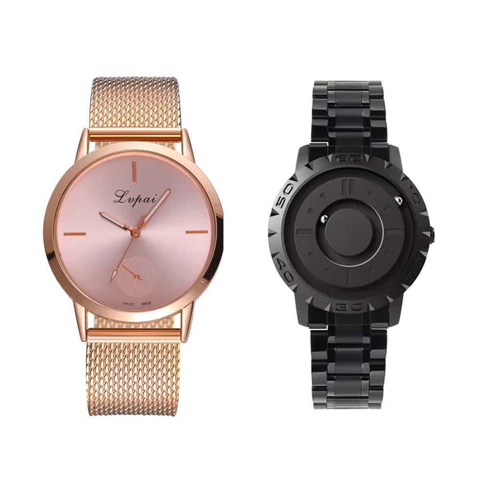 Iron Ball Magnetic Pointer Men’s Watch & Trendy Fashion Watch