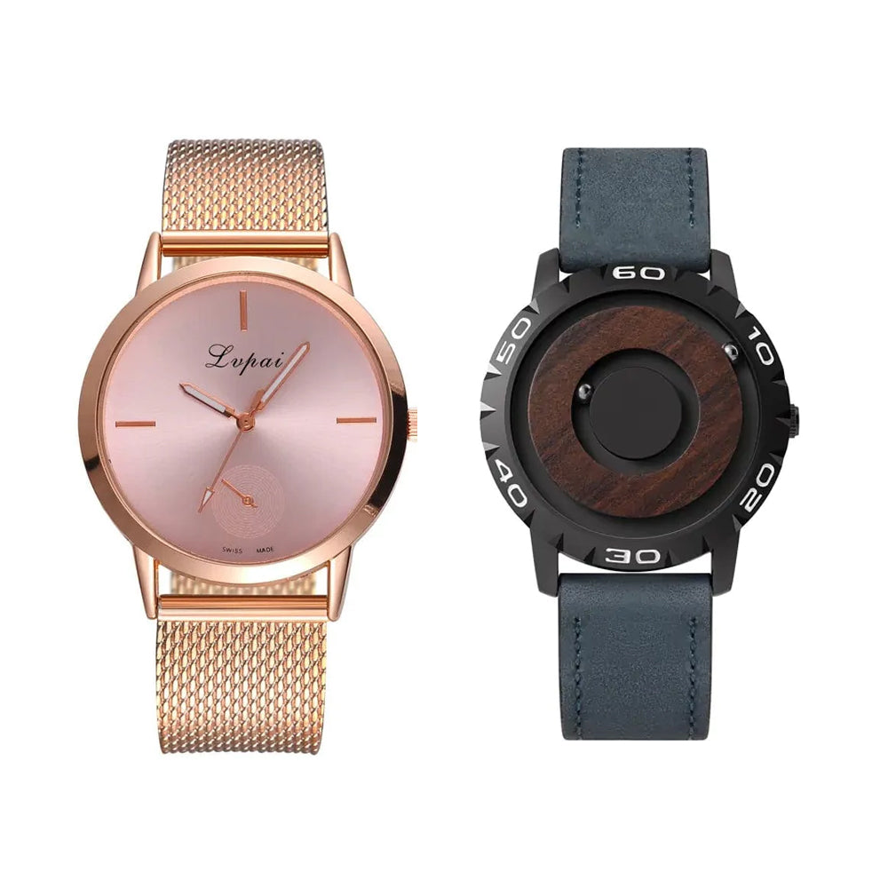 Iron Ball Magnetic Pointer Men’s Watch & Trendy Fashion Watch