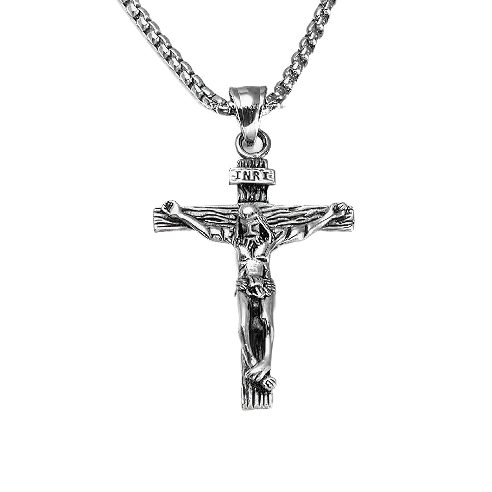 Cross Necklace & Charm Bracelet & Luxurious Opal Ring